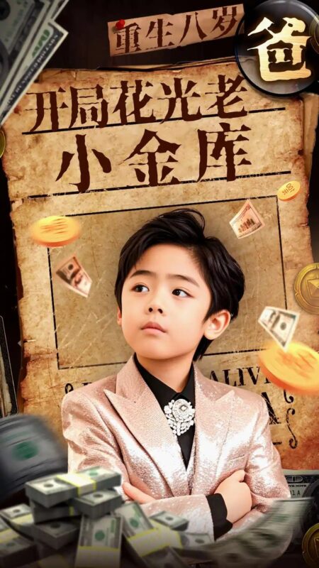 重生八岁，开局花光老爸小金库（67集） - 免费短剧资源全集-年糕资源网
